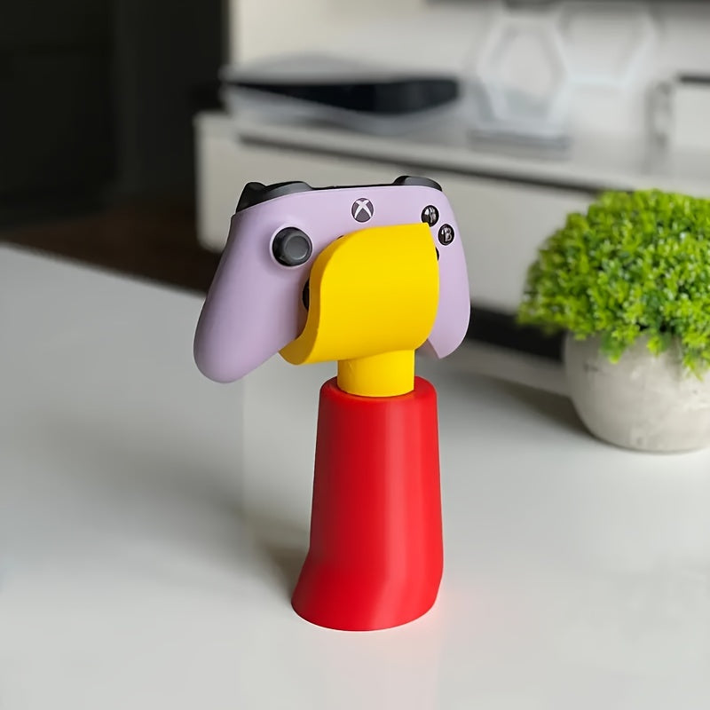 Creative Building Blocks Game Controller Stand - Compatible with PS5, PS4, Xbox & for Nintendo for Switch - Ideal Desk Organizer for Gamers and Tech Enthusiasts, Perfect Gift Choice