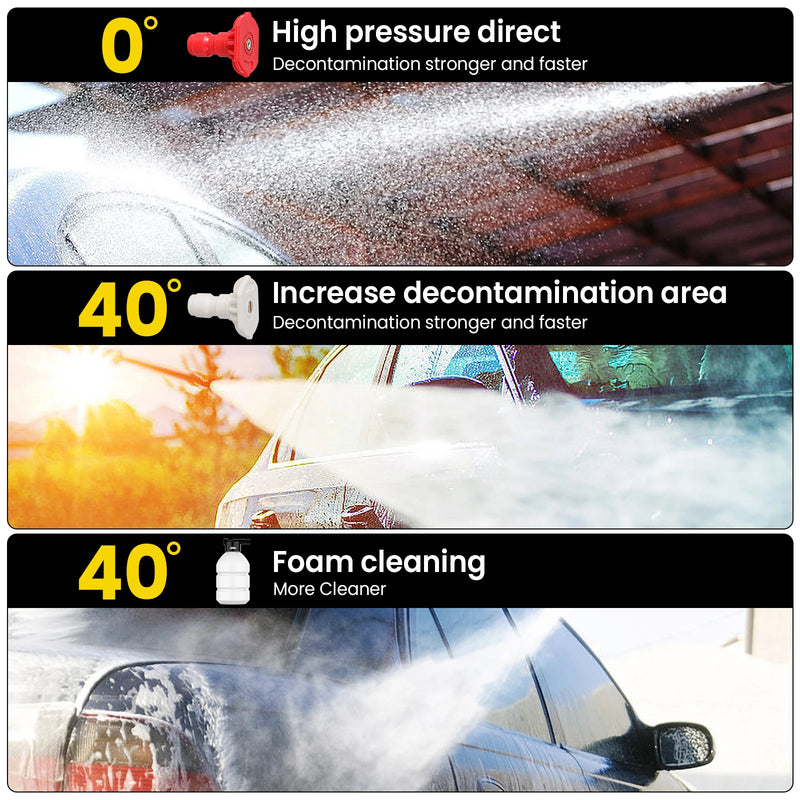 50Bar sans fil haute pression levier lavage pistolet à eau de pulvérisation lavage de voiture pression eau Machine à laver pour Makita 24V batterie