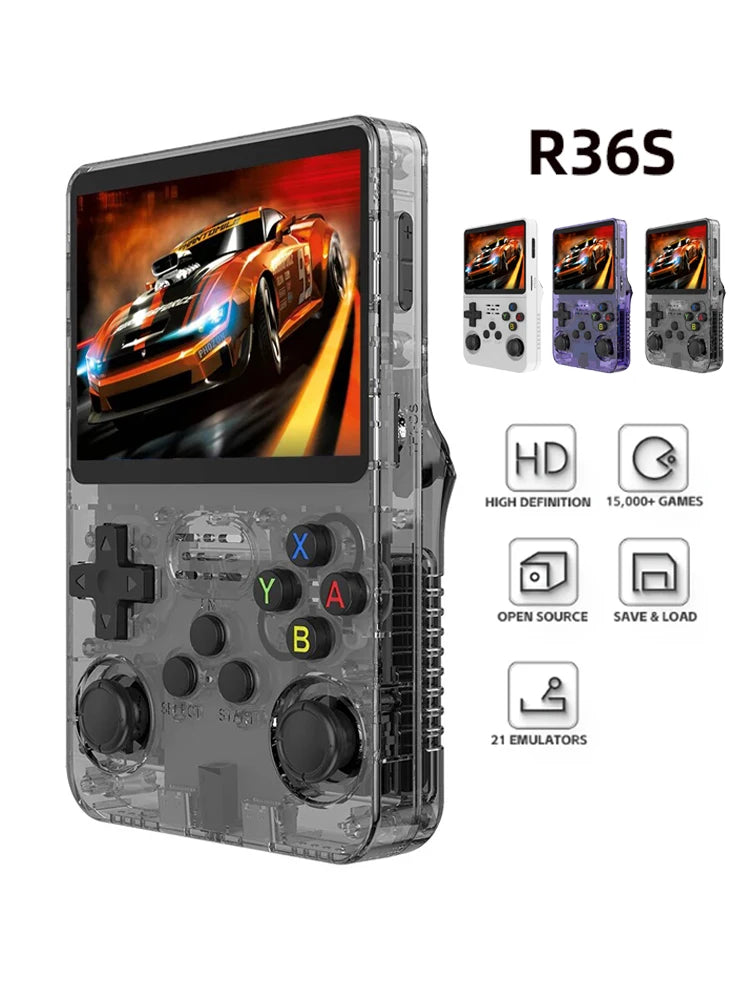 Console de jeu vidéo rétro portable