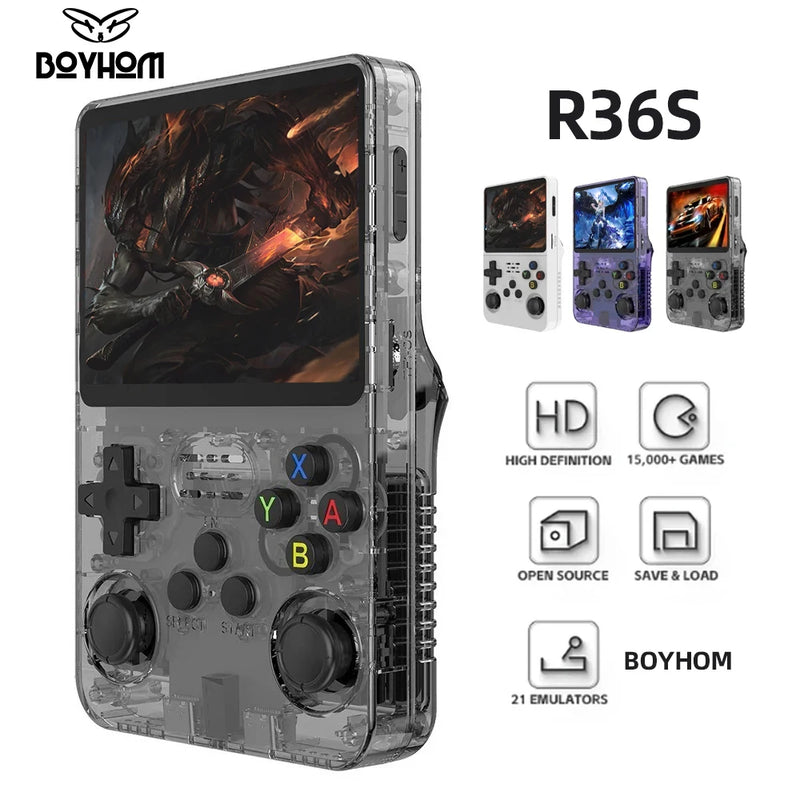 Console de jeu vidéo rétro portable