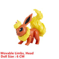 Pokemon 4-13Cm nouveaux dessins animés film figurine Pikachu Mewtwo Charmander Blastoise Gurado modèle d'action pour animaux de compagnie jouet cadeaux