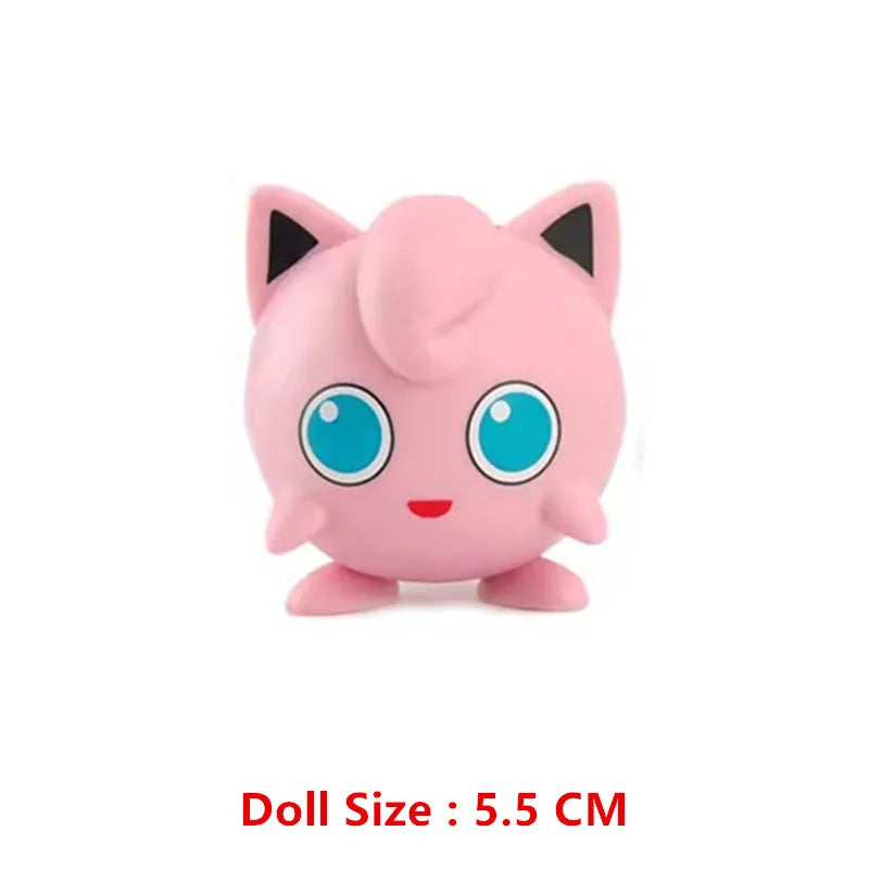 Pokemon 4-13Cm nouveaux dessins animés film figurine Pikachu Mewtwo Charmander Blastoise Gurado modèle d'action pour animaux de compagnie jouet cadeaux