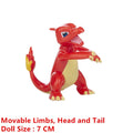 Pokemon 4-13Cm nouveaux dessins animés film figurine Pikachu Mewtwo Charmander Blastoise Gurado modèle d'action pour animaux de compagnie jouet cadeaux