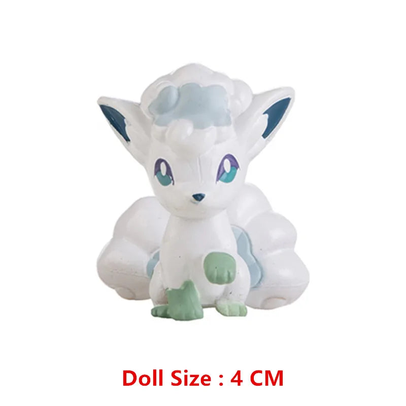 Pokemon 4-13Cm nouveaux dessins animés film figurine Pikachu Mewtwo Charmander Blastoise Gurado modèle d'action pour animaux de compagnie jouet cadeaux