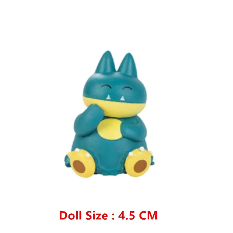 Pokemon 4-13Cm nouveaux dessins animés film figurine Pikachu Mewtwo Charmander Blastoise Gurado modèle d'action pour animaux de compagnie jouet cadeaux