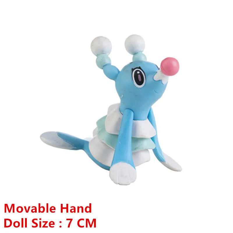 Pokemon 4-13Cm nouveaux dessins animés film figurine Pikachu Mewtwo Charmander Blastoise Gurado modèle d'action pour animaux de compagnie jouet cadeaux