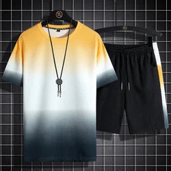 Summer T-Shirt Shorts Male Casual
