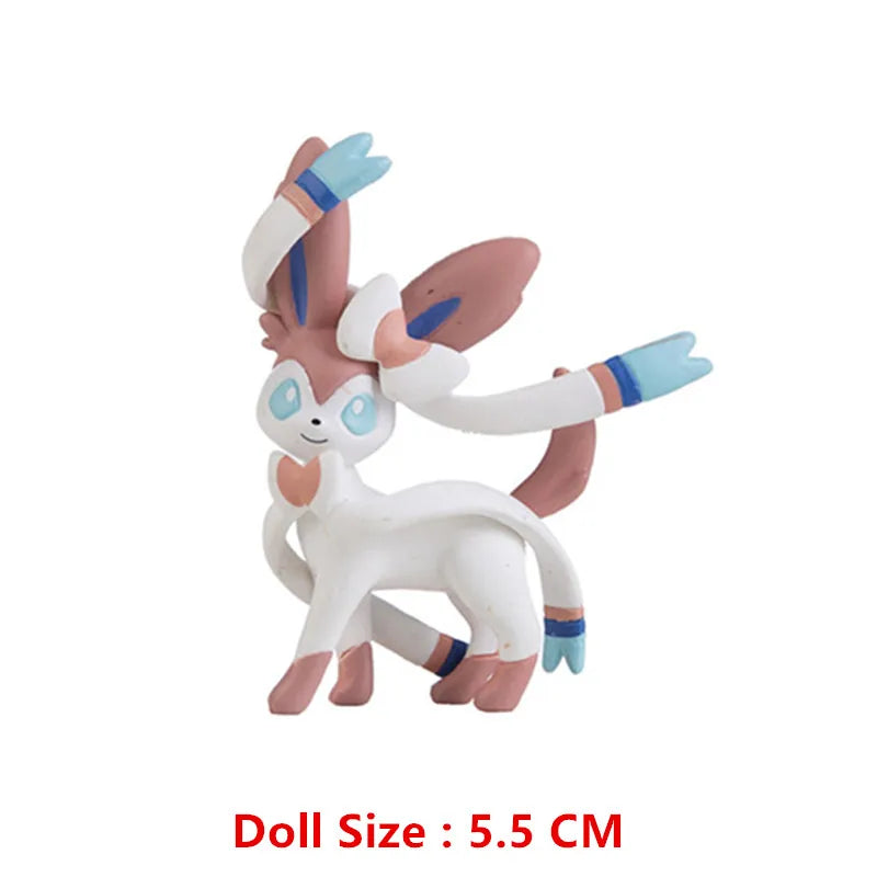 Pokemon 4-13Cm nouveaux dessins animés film figurine Pikachu Mewtwo Charmander Blastoise Gurado modèle d'action pour animaux de compagnie jouet cadeaux