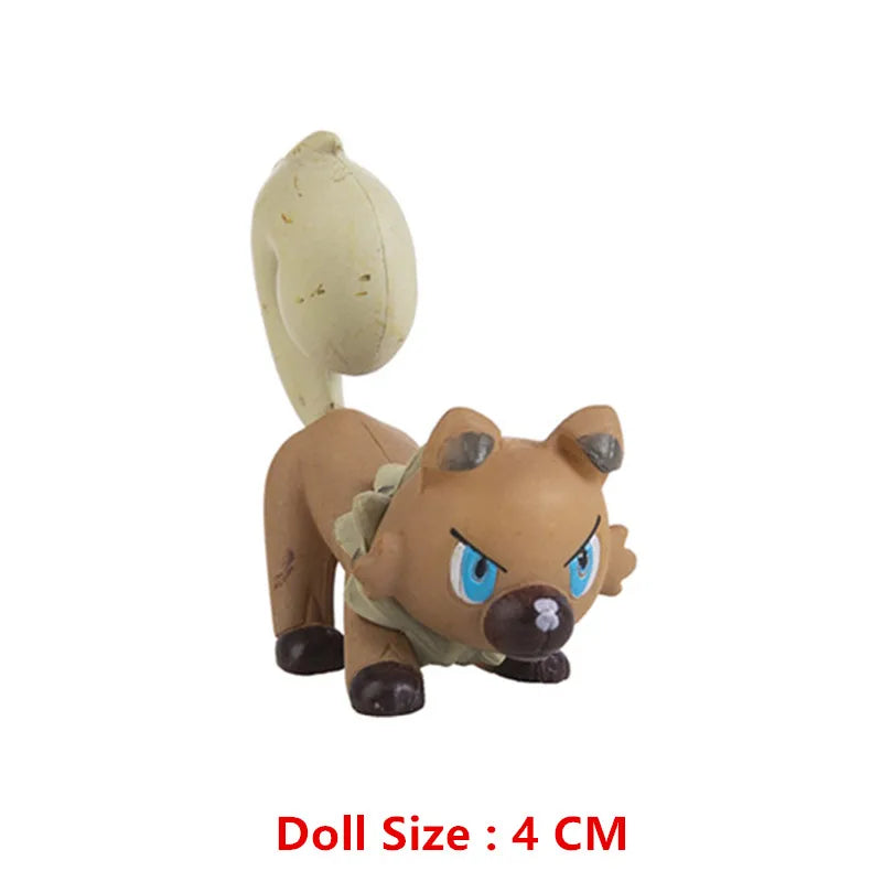 Pokemon 4-13Cm nouveaux dessins animés film figurine Pikachu Mewtwo Charmander Blastoise Gurado modèle d'action pour animaux de compagnie jouet cadeaux