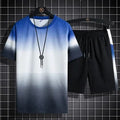 Summer T-Shirt Shorts Male Casual