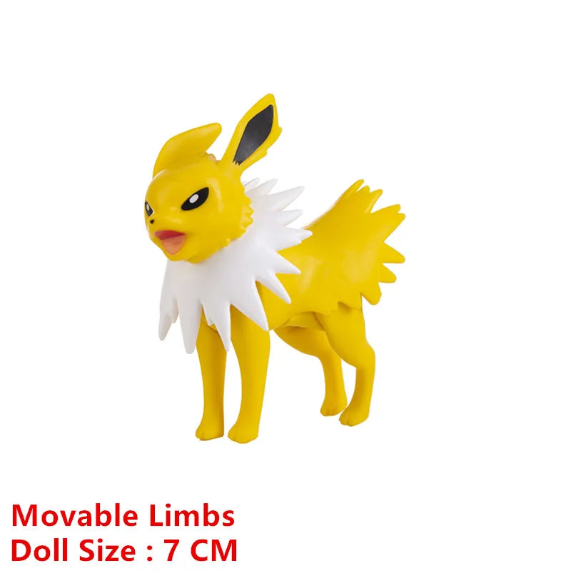 Pokemon 4-13Cm nouveaux dessins animés film figurine Pikachu Mewtwo Charmander Blastoise Gurado modèle d'action pour animaux de compagnie jouet cadeaux