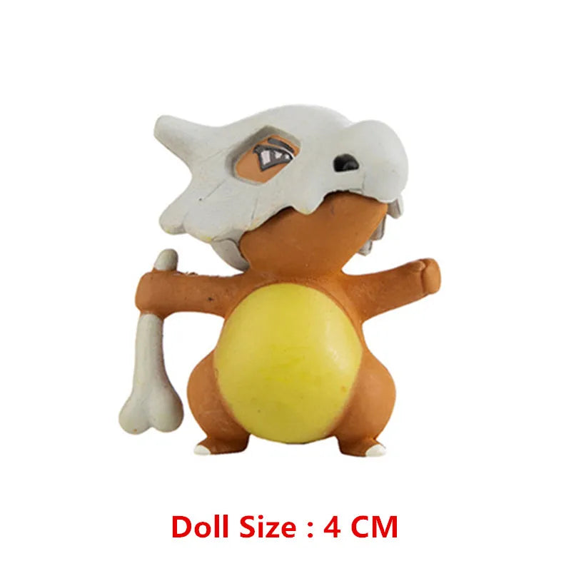 Pokemon 4-13Cm nouveaux dessins animés film figurine Pikachu Mewtwo Charmander Blastoise Gurado modèle d'action pour animaux de compagnie jouet cadeaux