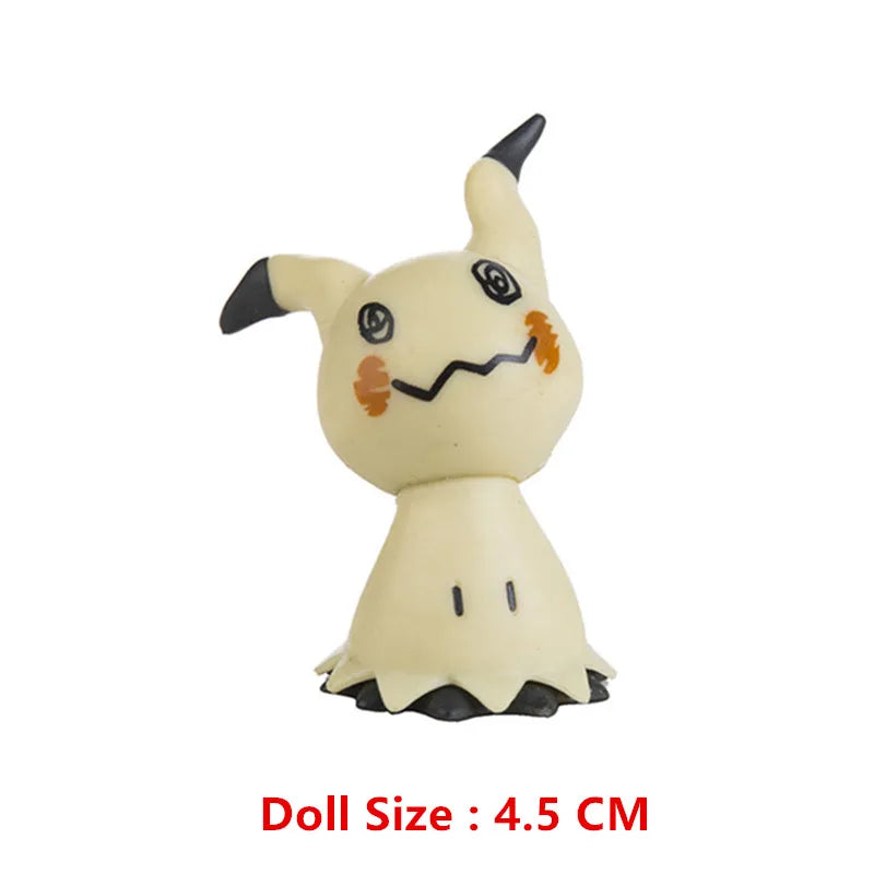 Pokemon 4-13Cm nouveaux dessins animés film figurine Pikachu Mewtwo Charmander Blastoise Gurado modèle d'action pour animaux de compagnie jouet cadeaux