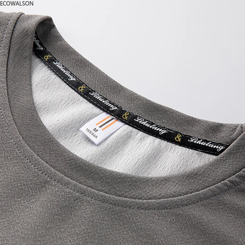Summer T-Shirt Shorts Male Casual