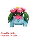 Pokemon 4-13Cm nouveaux dessins animés film figurine Pikachu Mewtwo Charmander Blastoise Gurado modèle d'action pour animaux de compagnie jouet cadeaux