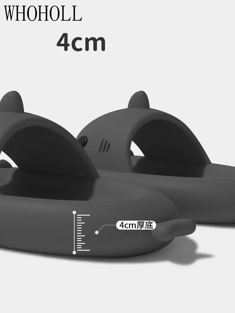 Pantoufles requin