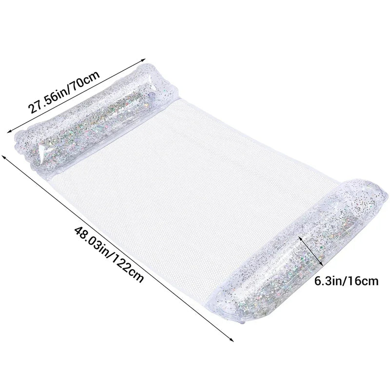 PVC été gonflable pliable flottant rangée piscine