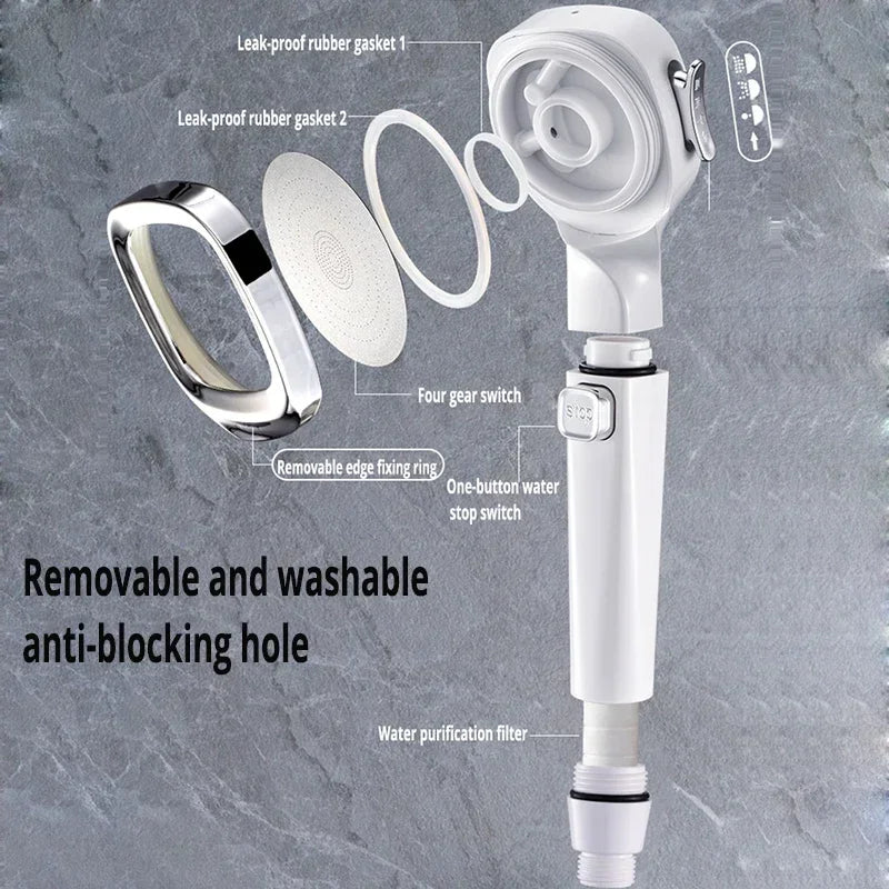 Pommeau de Douche à Haute Pression
