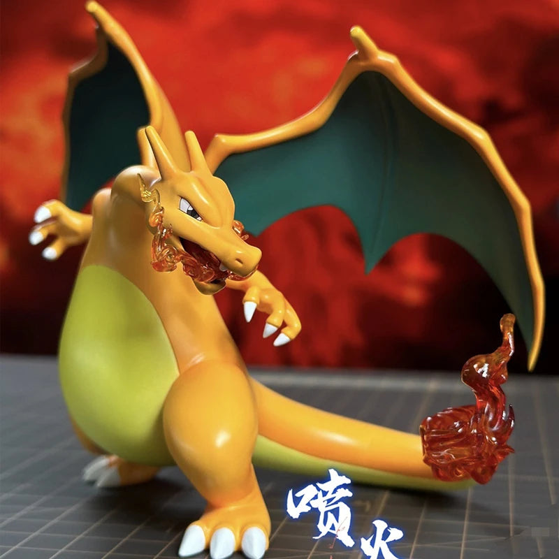 Figurines Pokemon Gk Charizard dinosaure de feu, modèle d'action en Pvc, Collection de bureau, poupée de décoration, jouet pour enfant, cadeau