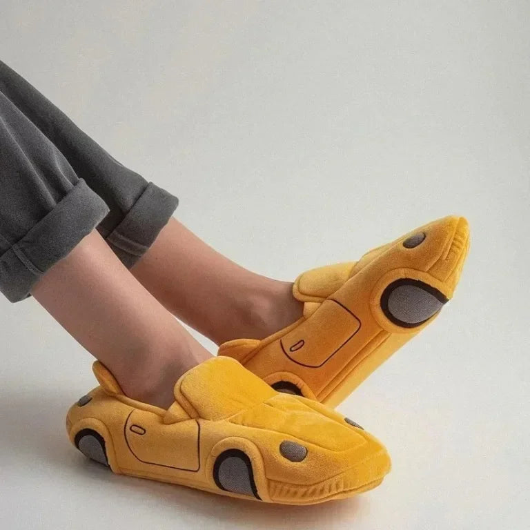2025 nouveau pour BMW Porsche course pantoufles en peluche jouet chaussures en coton