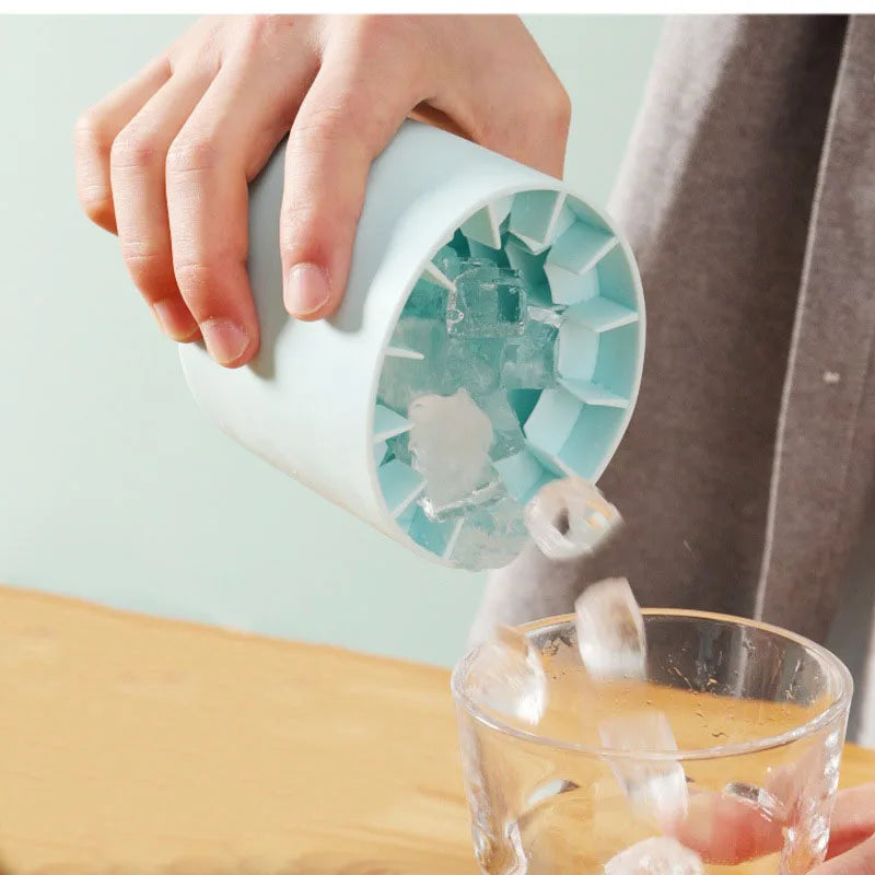 Moule à glaçons rond en Silicone