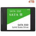 Disque dur 1 à 2 vers disque dur SSD haute vitesse, disque SSD interne SATA3 2,5 pouces 4 vers TLC 500 Mbps pour ordinateur portable et de bureau