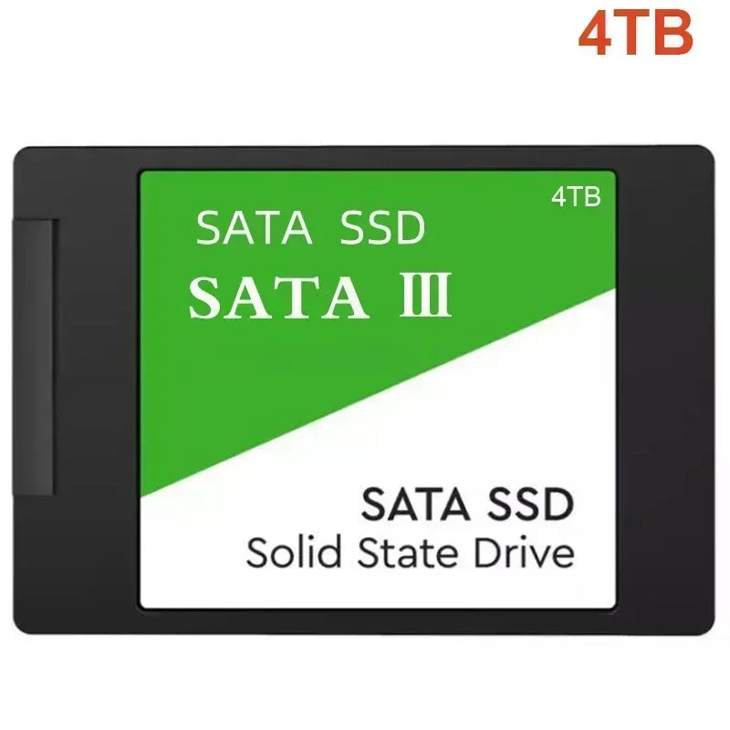 Disque dur 1 à 2 vers disque dur SSD haute vitesse, disque SSD interne SATA3 2,5 pouces 4 vers TLC 500 Mbps pour ordinateur portable et de bureau
