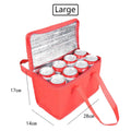 Sac isotherme Portable pour déjeuner, isolation pliante, sac de glace pour pique-nique, sac thermique pour aliments, porte-boissons, sacs isolés, sac de livraison de nourriture