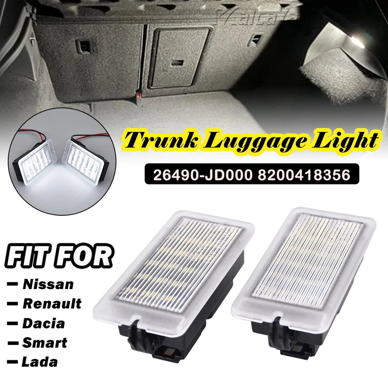 2 feux intérieurs LED pour coffre arrière