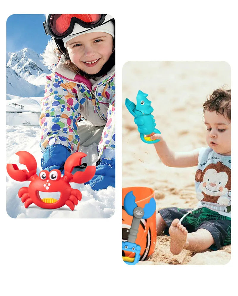 Pince à sable en plastique pour enfants jouets de plage d'été jouets d'extérieur pour enfants jouet à griffes pour jouer au sable jeux de neige d'hiver