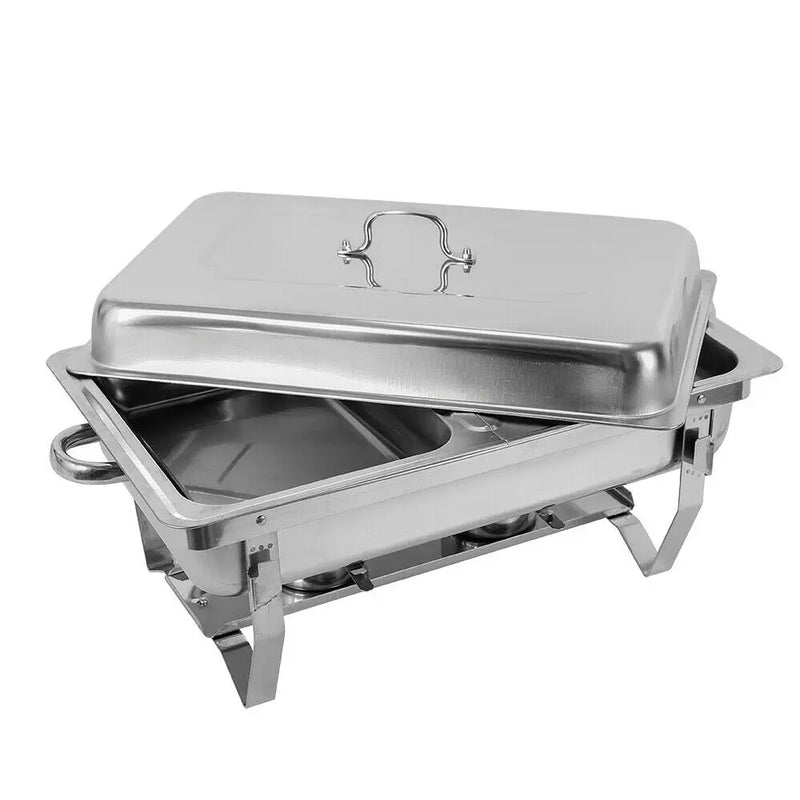 Poêle pliant en acier inoxydable pour Buffet, 7,5 l