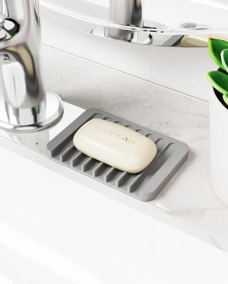 Porte-savon en Silicone auto-goutant- livraison gratuite
