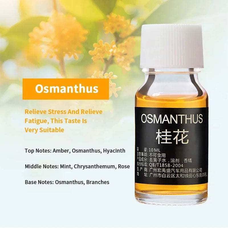 18 saveurs huiles essentielles pour diffuseur d'arôme humidificateur d'air maison soluble dans l'eau 10ml désodorisant parfums huile de parfum parfum