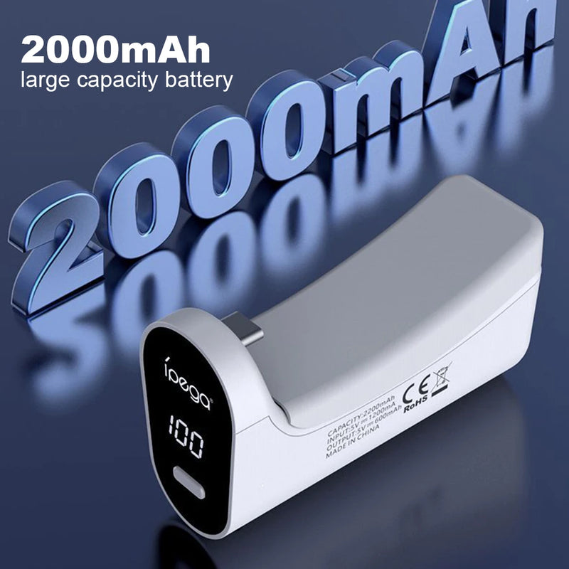 Pour contrôleur PS5 2000mAh batterie externe batterie de charge rapide pour contrôleur PS5 Elite accessoires de jeu