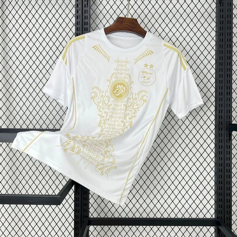 2025 nouveauté chemise de Football hommes T-shirt femmes algérie édition spéciale chemise ample séchage rapide T-shirt à manches courtes