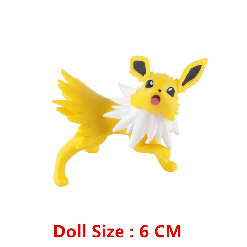 Pokemon 4-13Cm nouveaux dessins animés film figurine Pikachu Mewtwo Charmander Blastoise Gurado modèle d'action pour animaux de compagnie jouet cadeaux