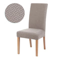 Housse de chaise de salle à manger élastique, extensible et épaisse, en Jacquard, pour salle à manger, cuisine, hôtel, Banquet de mariage