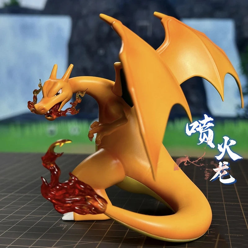 Figurines Pokemon Gk Charizard dinosaure de feu, modèle d'action en Pvc, Collection de bureau, poupée de décoration, jouet pour enfant, cadeau