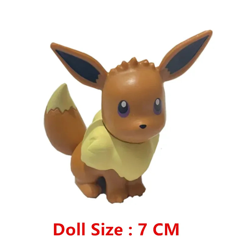 Pokemon 4-13Cm nouveaux dessins animés film figurine Pikachu Mewtwo Charmander Blastoise Gurado modèle d'action pour animaux de compagnie jouet cadeaux