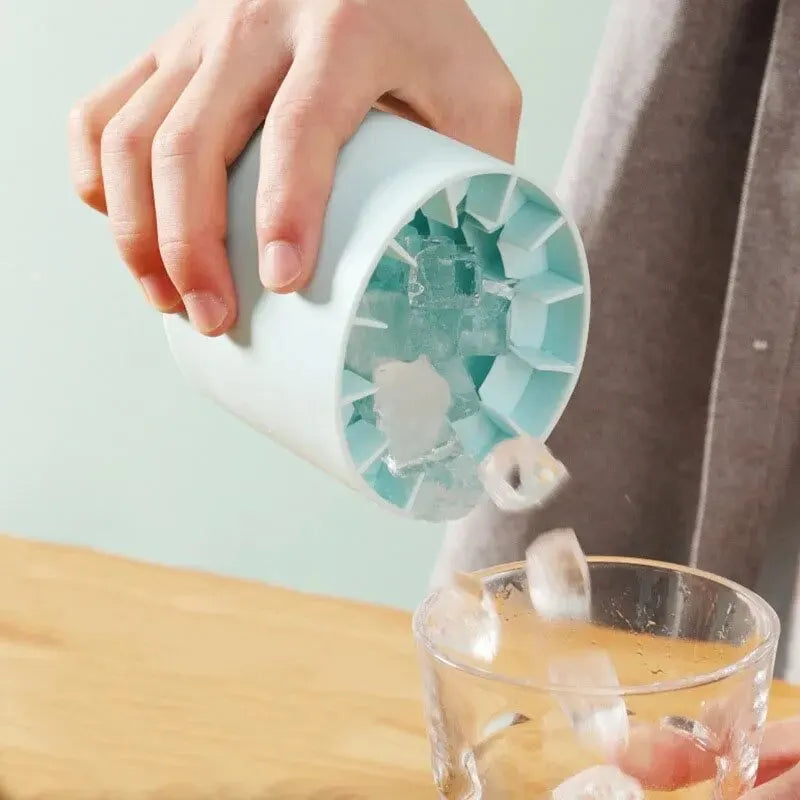 Moule à glaçons rond en Silicone