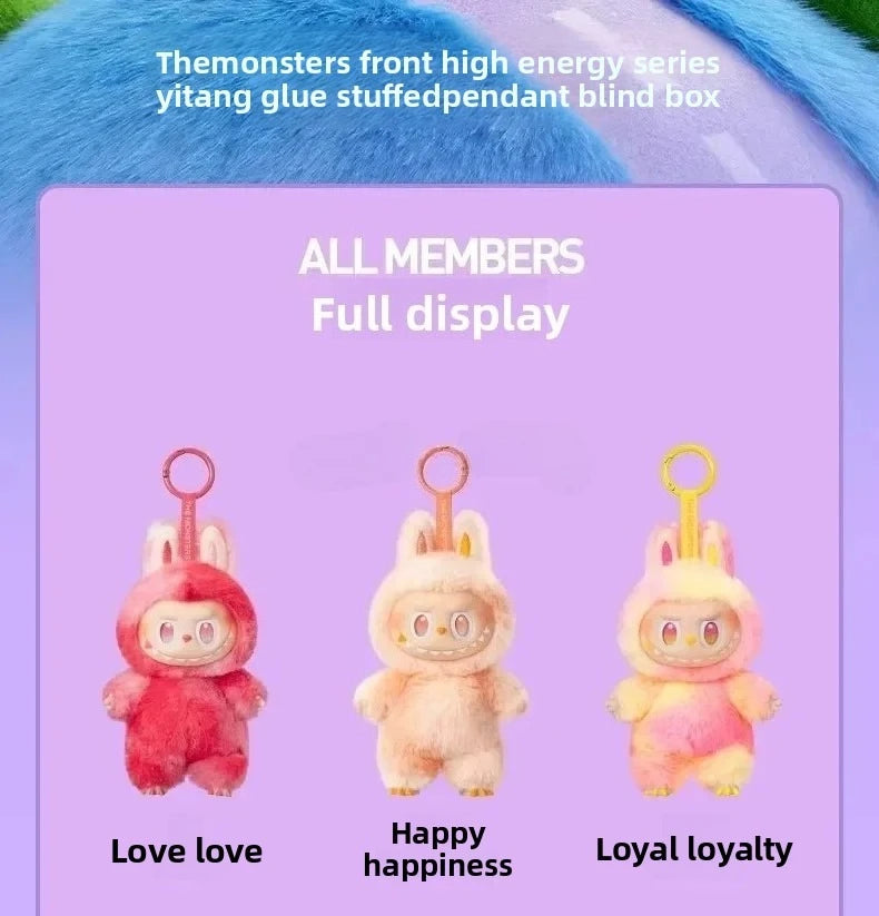 Labubu 3ème génération haute énergie vinyle peluche