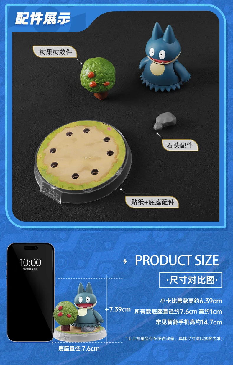 BLOKEES Original POKEMON blocs de construction Pikachu Charmander Psycanard Sprigatito Eevee Lucario Pokémon figurine jouets cadeau