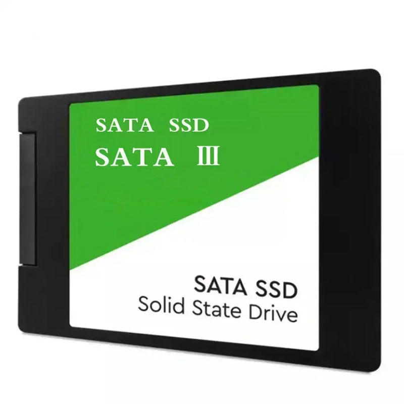 Disque dur 1 à 2 vers disque dur SSD haute vitesse, disque SSD interne SATA3 2,5 pouces 4 vers TLC 500 Mbps pour ordinateur portable et de bureau