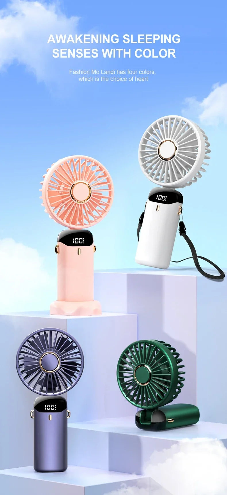 Mini ventilateur portatil