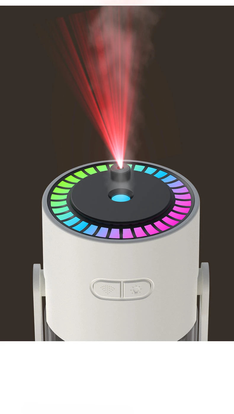 Dispositif de Projection d'étoiles, humidificateur d'air ultrasonique USB pour voiture, nébuliseur hydratant domestique