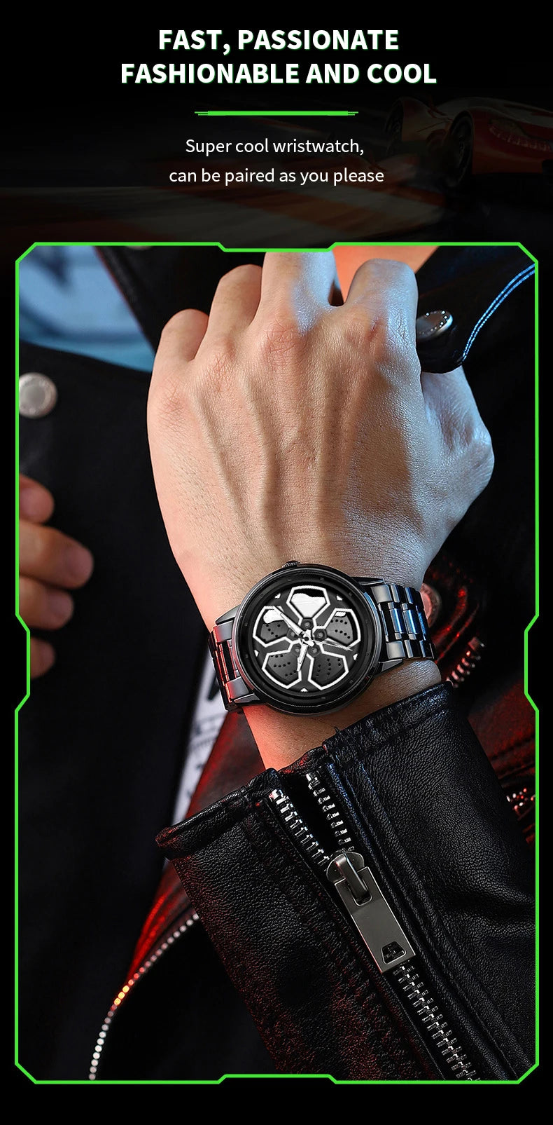 Reloj Hombre Mi montre de voiture hommes