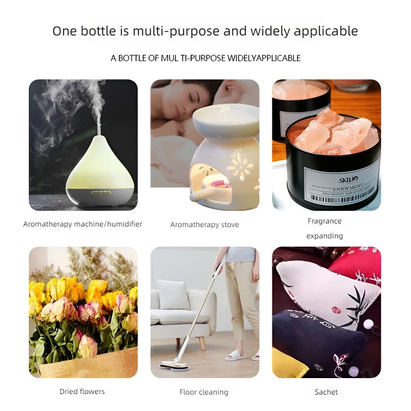 18 saveurs huiles essentielles pour diffuseur d'arôme humidificateur d'air maison soluble dans l'eau 10ml désodorisant parfums huile de parfum parfum