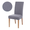 Housse de chaise de salle à manger élastique, extensible et épaisse, en Jacquard, pour salle à manger, cuisine, hôtel, Banquet de mariage