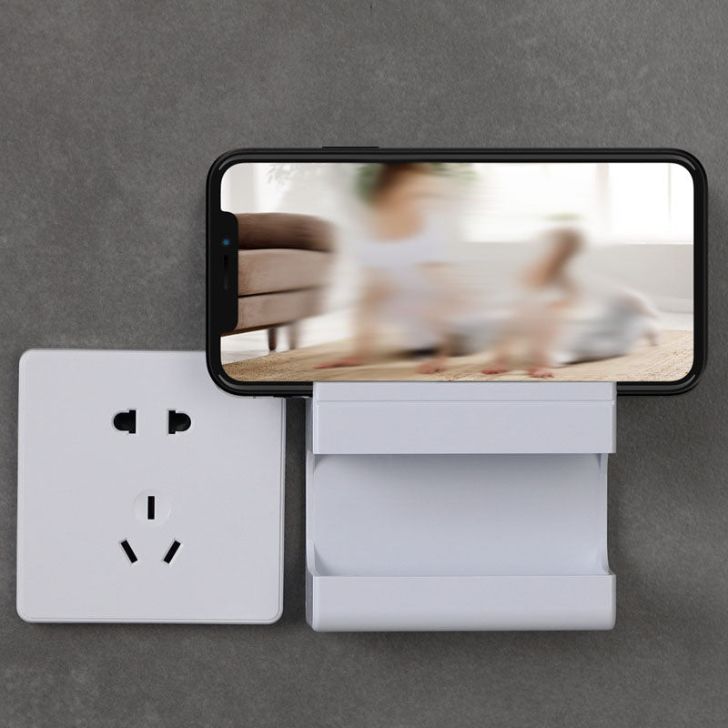 Organisateur mural multifonctionnel pour télécommandes et téléphones mobiles