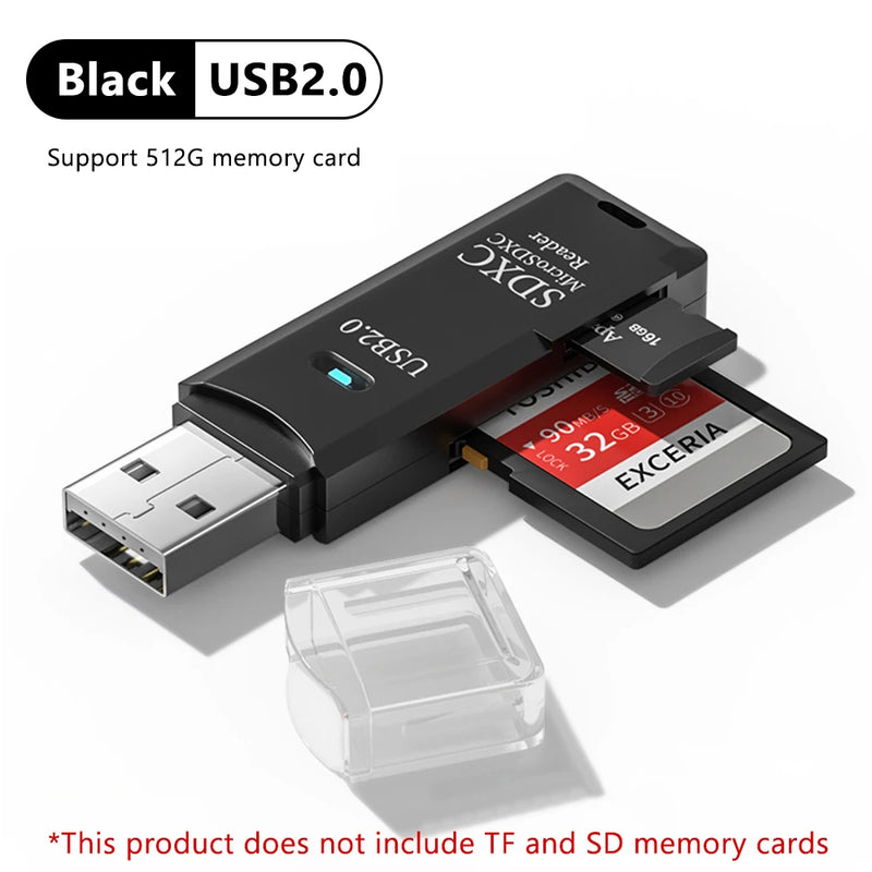 Lecteur de carte USB 3.0 2 en 1